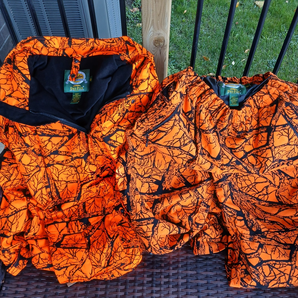 Cabela's Blaze Orange Camouflage Gear